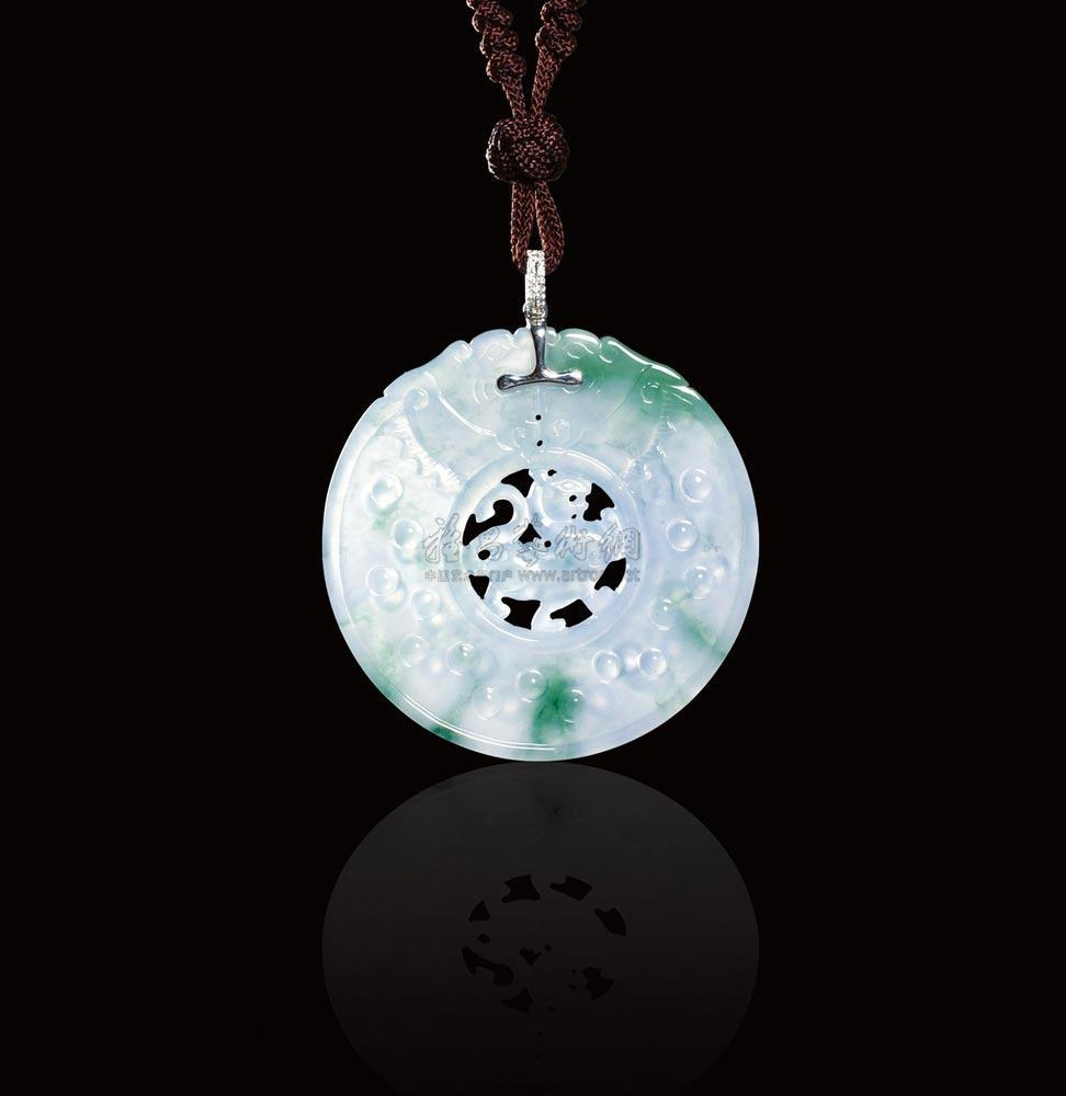 2782 翡翠麒麟圆牌