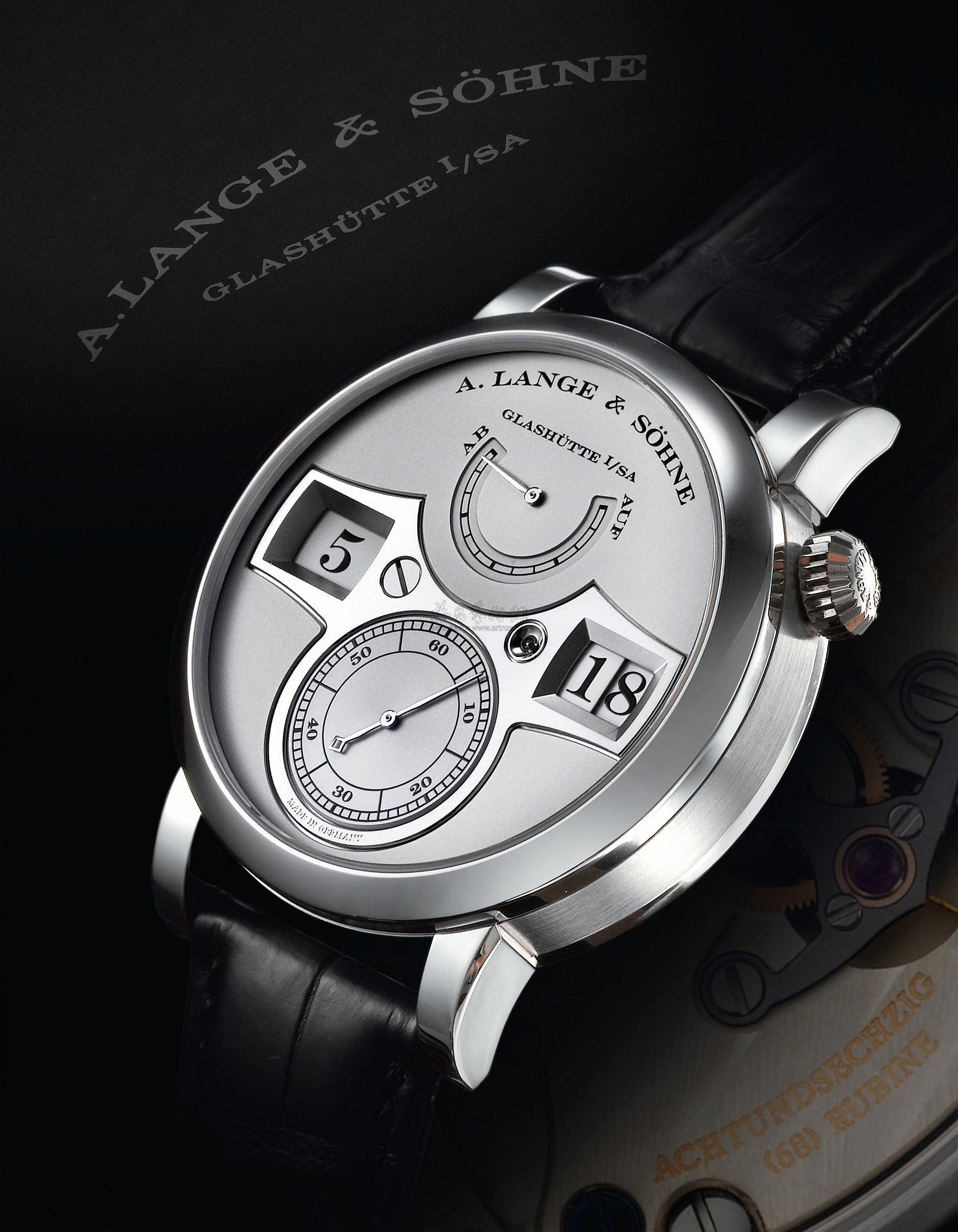 3002 朗格a. lange & sohne限量生产跳时腕表,型号langezeitwerk