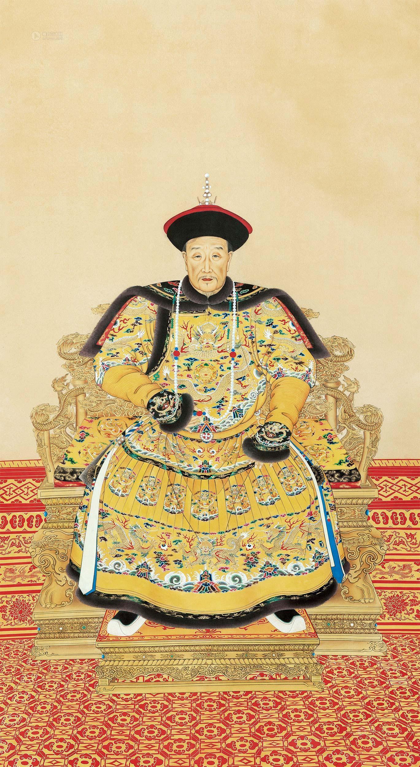 雍正皇帝照片图片