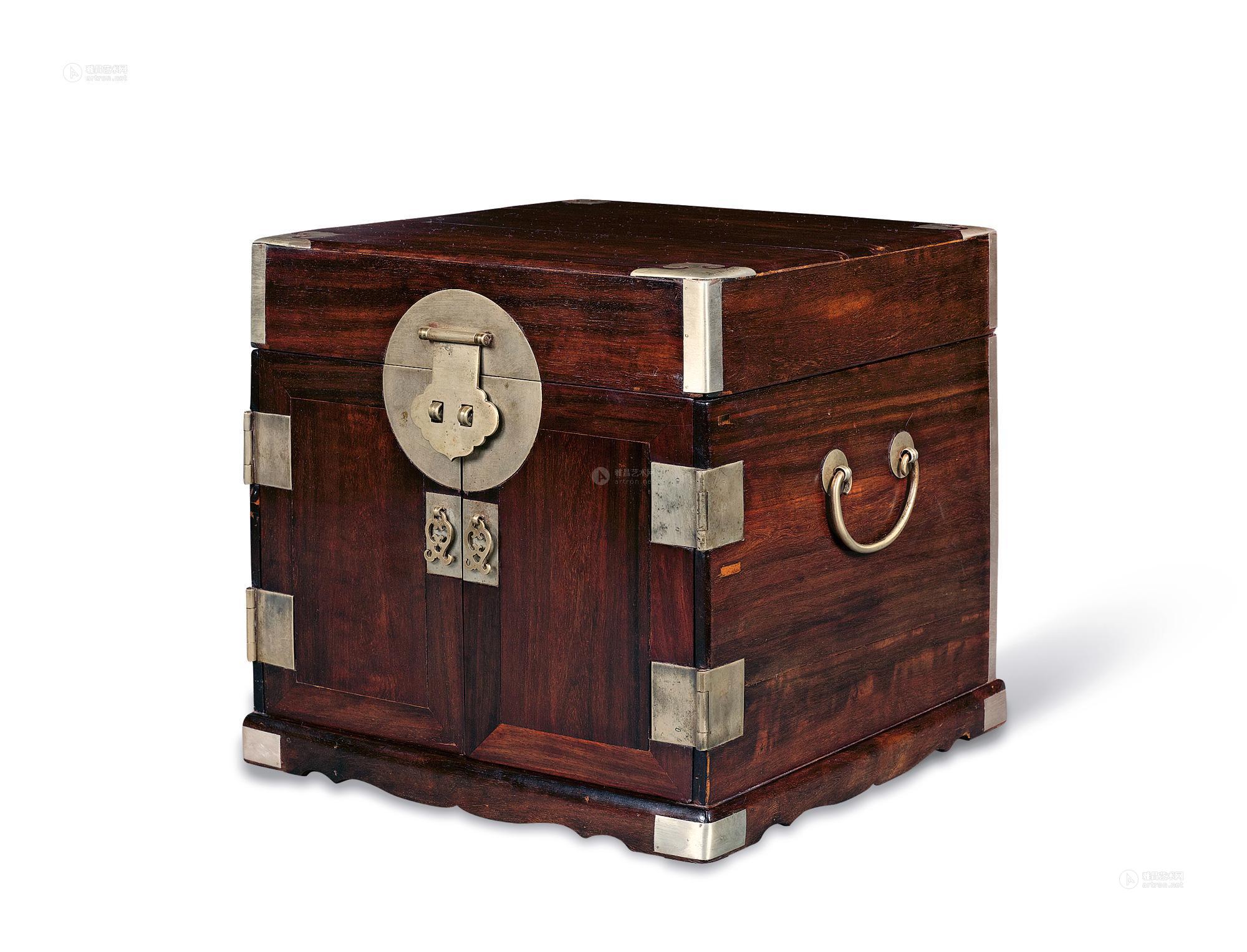 【清早期 紫檀官皮箱】拍卖品_图片_价格_鉴赏_木雕_雅昌艺术品拍卖网