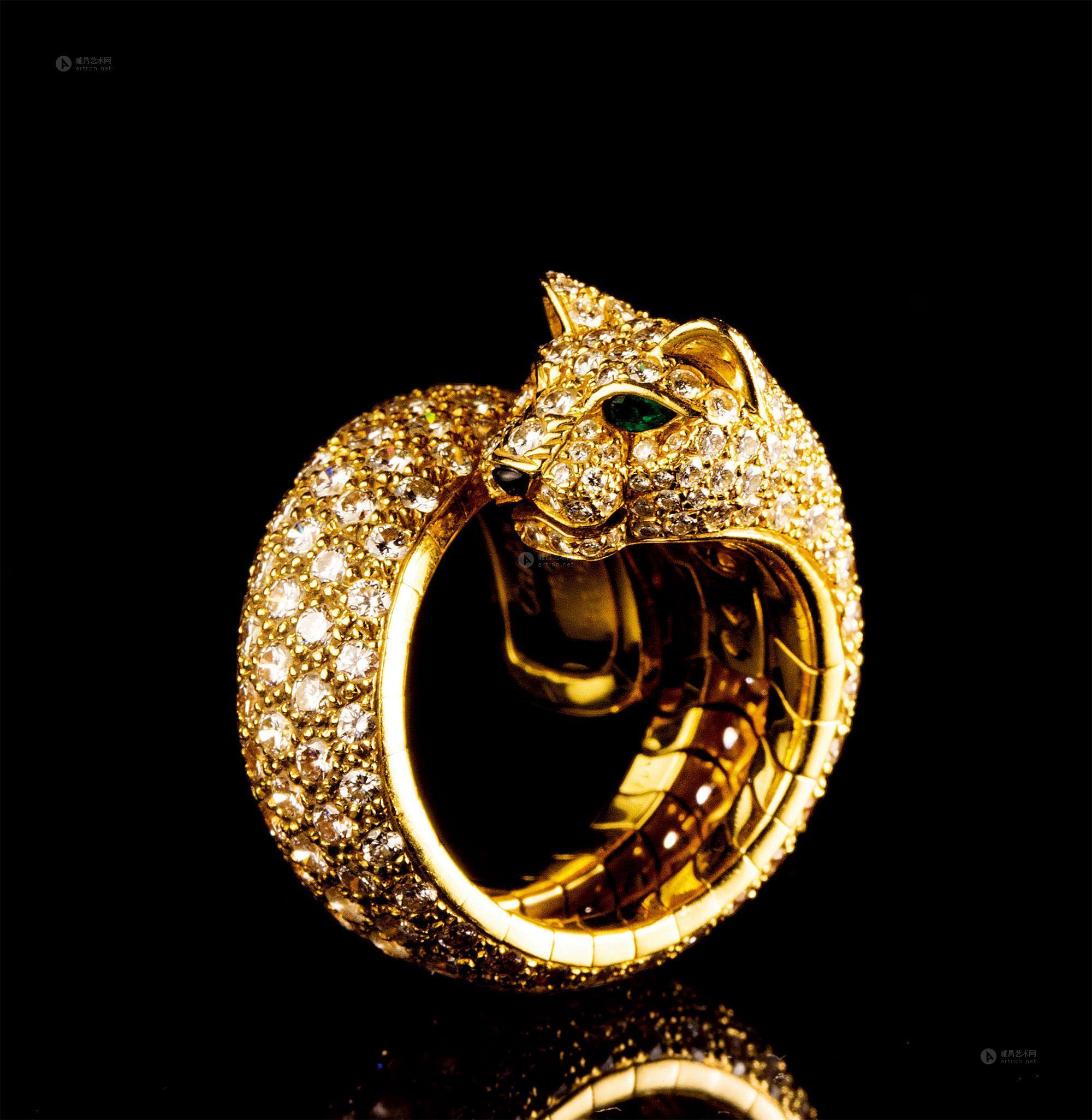 卡地亚豹子logo图片