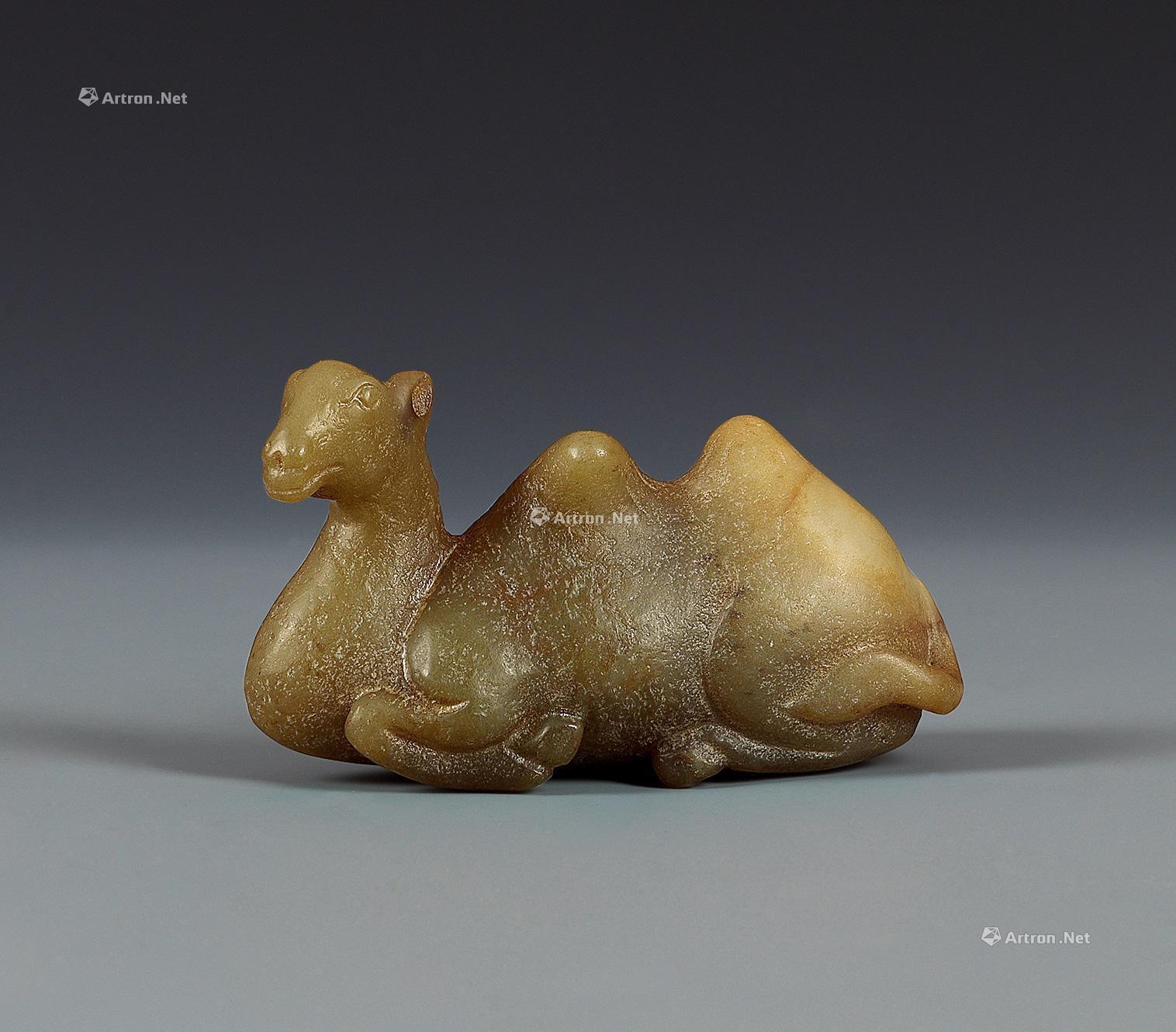 0151 唐代 玉雕骆驼摆件