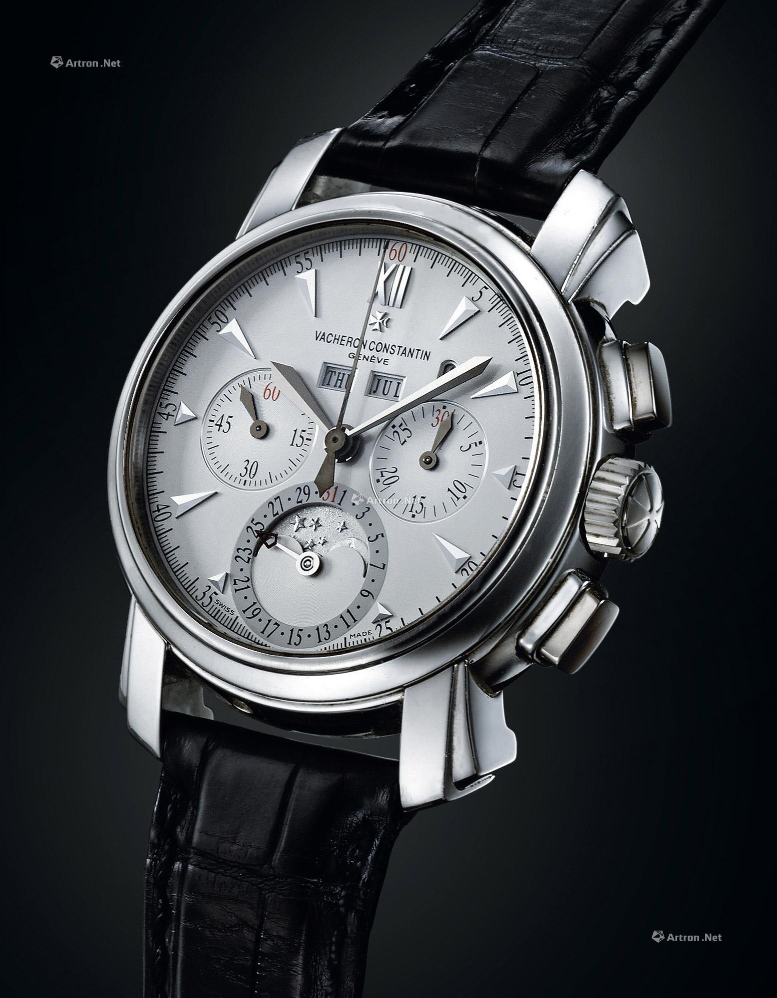 0786 江诗丹顿vacheron constantin万年历计时码腕表,型号malte