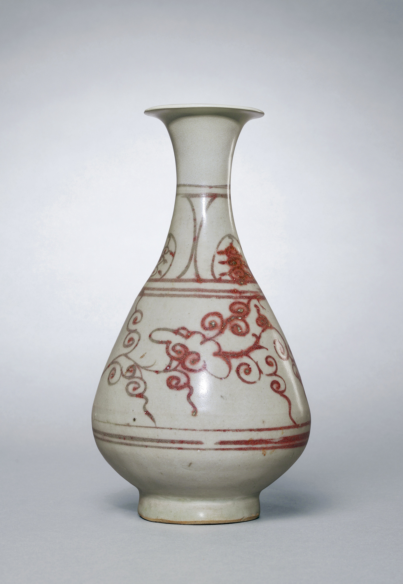 【元 釉里红玉壶春】拍卖品_图片_价格_鉴赏_元代以前陶瓷_雅昌艺术品