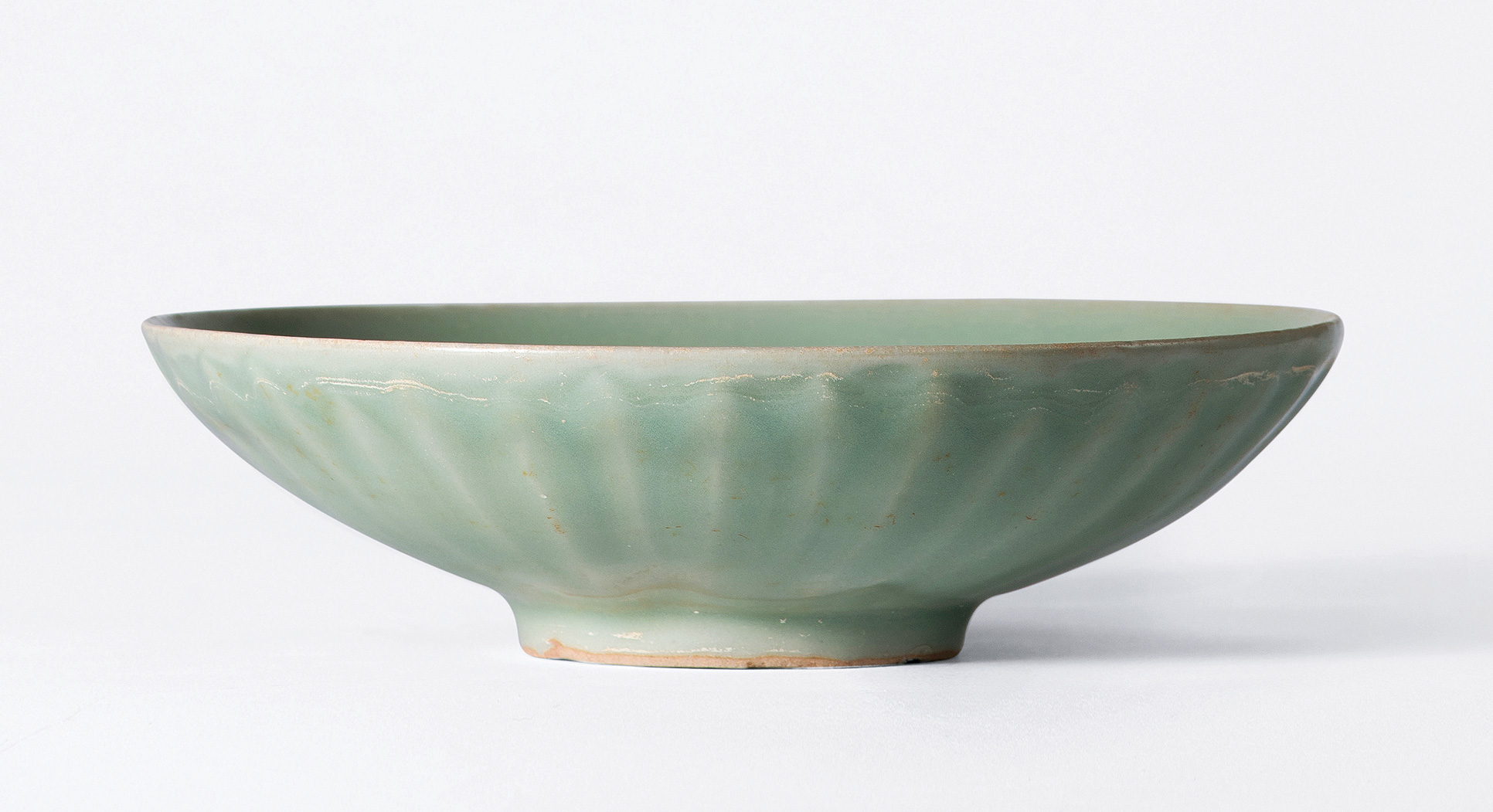 【元(1279-1368) 龙泉窑青釉莲瓣纹盘】拍卖品_图片_价格_鉴赏_元代