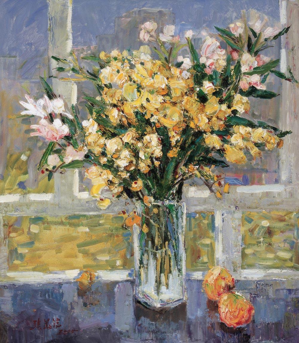 【2005年 静物 布面油画】拍卖品_图片_价格_鉴赏_油画_雅昌艺术品