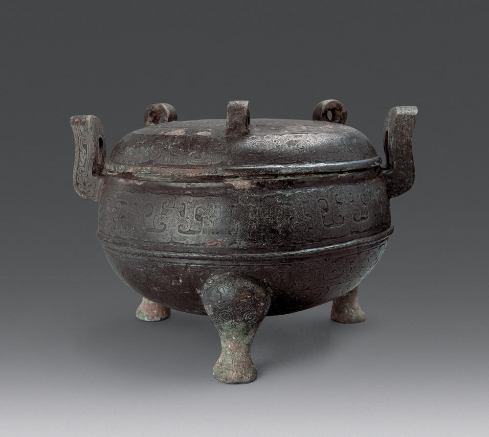 5691 春秋 春秋交龙纹霸王鼎