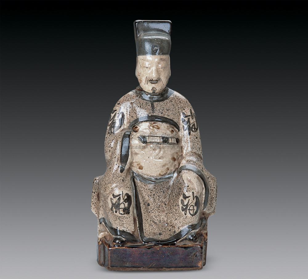 【明 文官瓷坐像】拍卖品_图片_价格_鉴赏_明代彩瓷_雅昌艺术品拍卖网