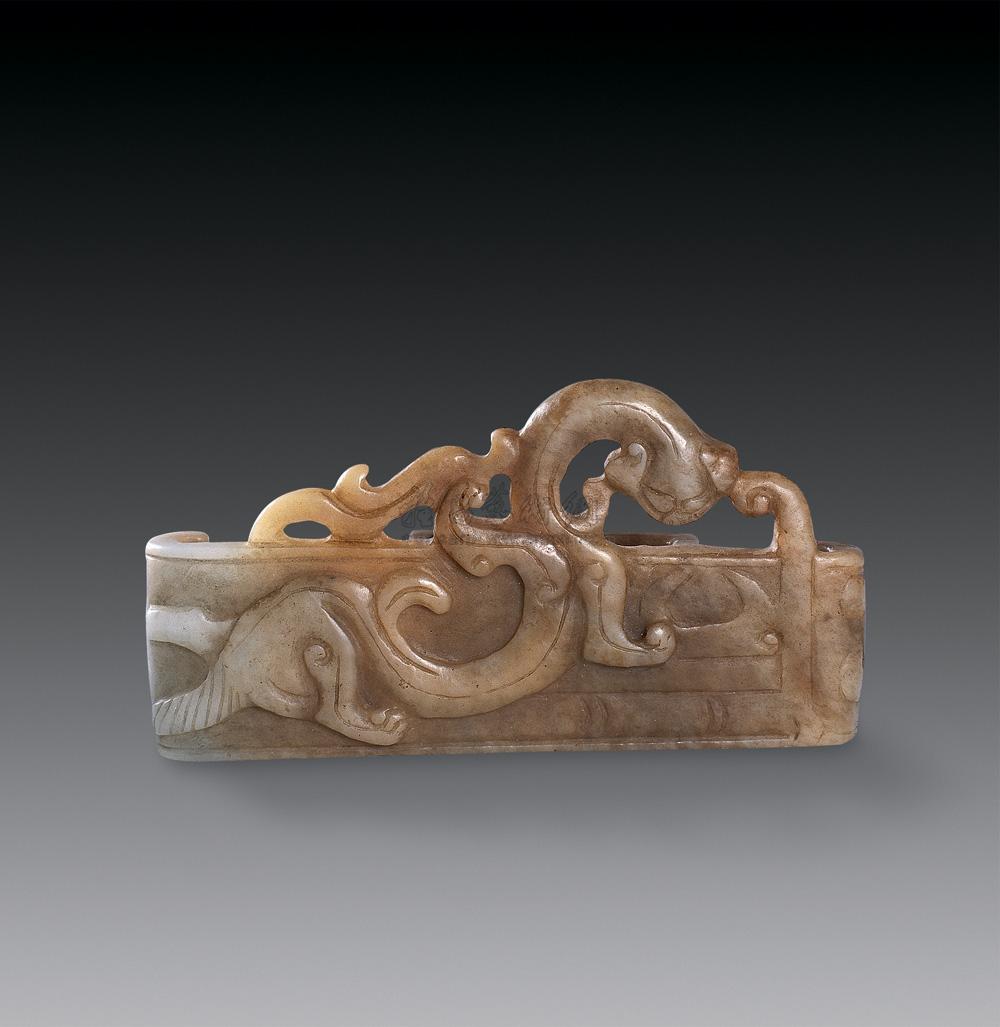 1033 明 螭龙纹玉璏