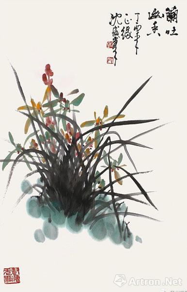 《兰吐幽香》——沈威峰精品赏析