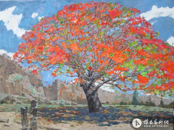 "大地情怀"蒋庆北油画作品展