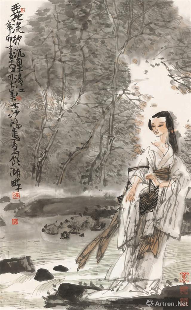 《西施浣纱》