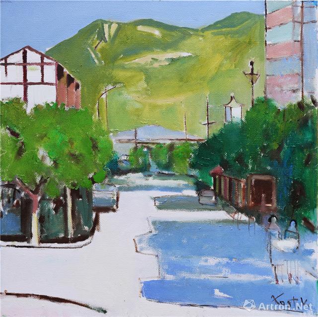 "山水之变"2016白俄罗斯艺术家重庆写生油画作品展