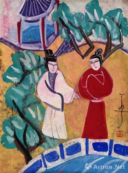 "漫游牡丹亭"纪念汤显祖逝世400周年 2016中国戏曲人物画年展