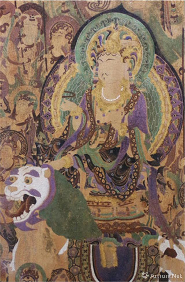 《文殊变》局部