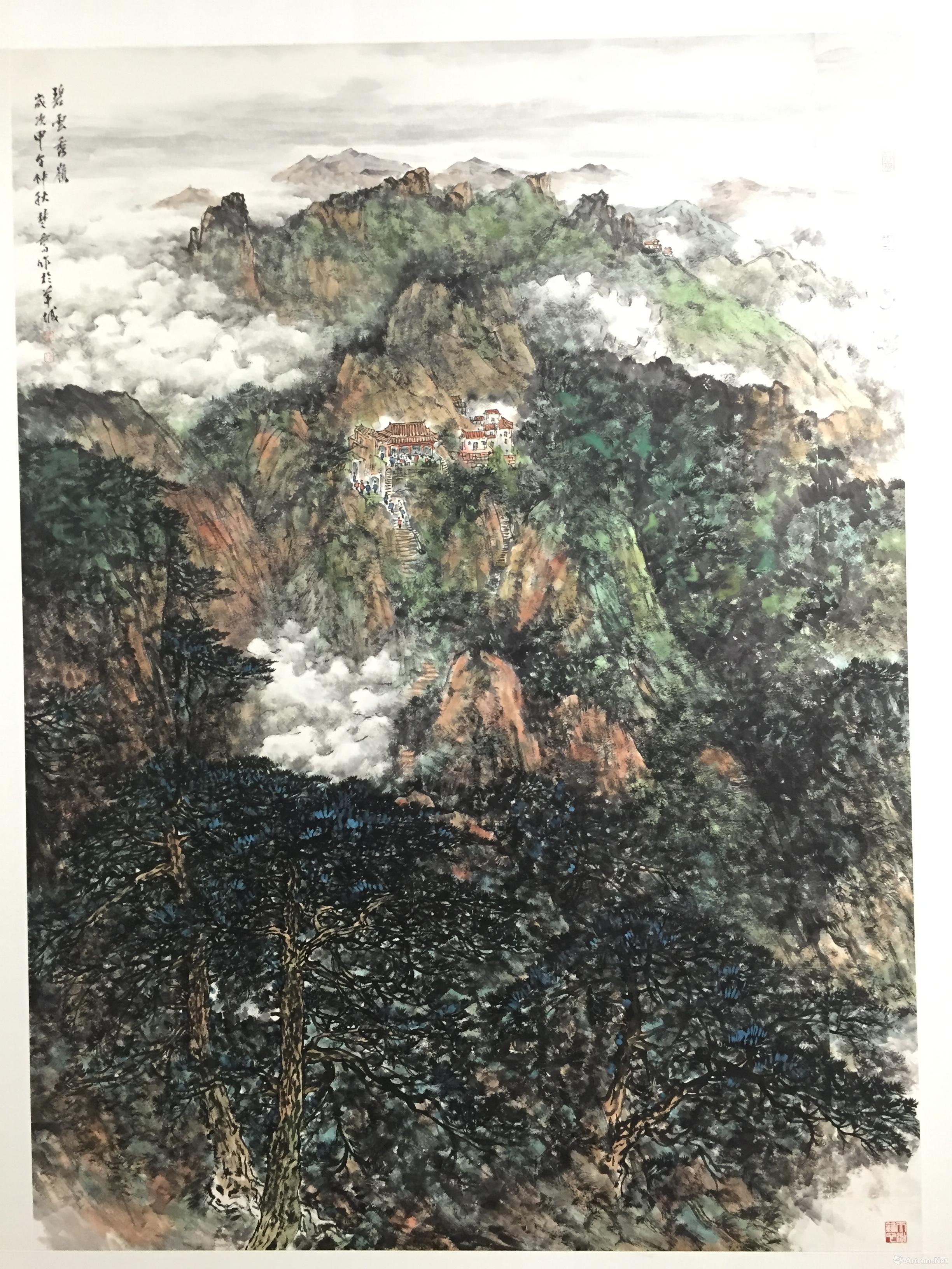 "到处云山"方楚乔近作顺德巡展-北滘