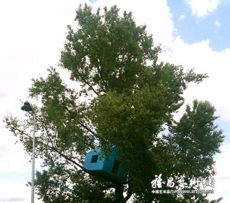 倡导可持续发展的装置——“树屋”