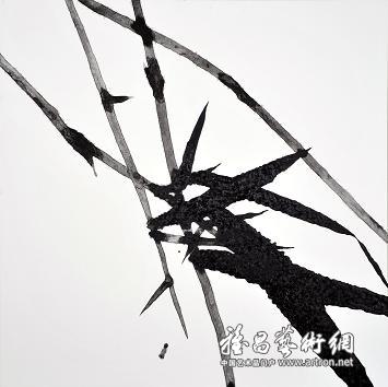 艺术家单凡的“竹画重构”