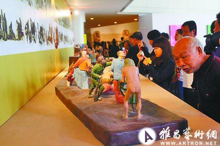 重庆青年美术双年展开幕 免费欣赏