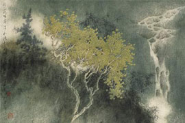 【视频】古意今情：许信容细笔山水画展在京举行