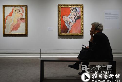 亨利-马蒂斯作画过程在大都会博物馆展出