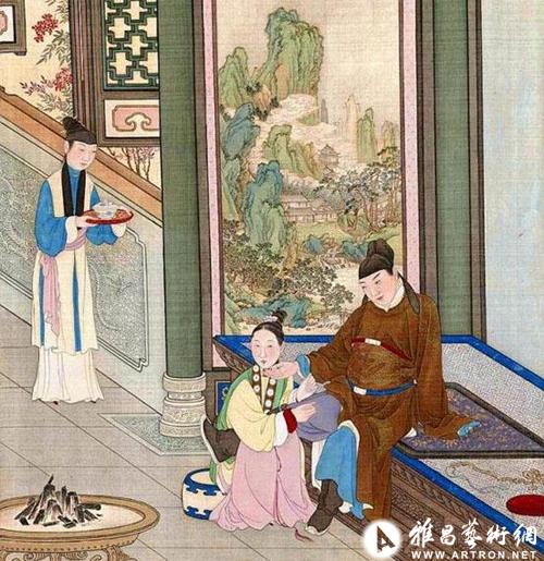 乾隆燕寝怡情画册:没有露点的"春宫图"_收藏天地_雅昌新闻