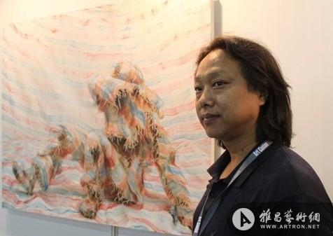 新星星艺术节参展艺术家专访 听郭凯军“画话”