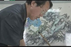 《中国书画家》栏目组拍摄 “王福元”个人专题片