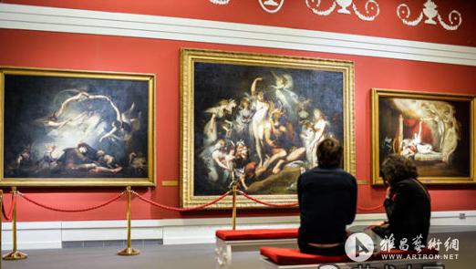 英国艺术大师作品亮相罗马