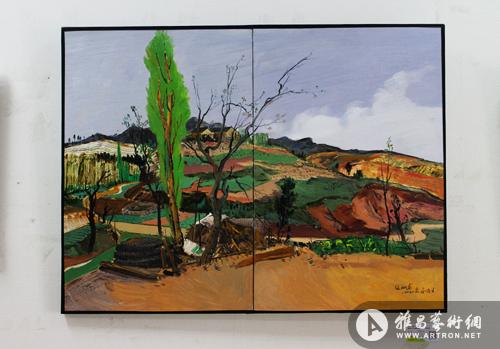 【动态】"大美陕西 走进商洛"陕西青年油画家写生作品展开幕