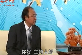 “参悟禅佛 书铸古今”凤凰卫视采访纪怀昌
