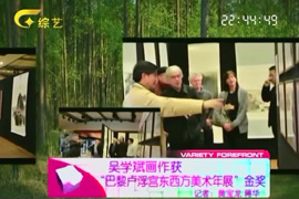 广西台吴学斌画作获“巴黎卢浮宫东西方美术年展”金奖